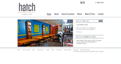 Desktop Screenshot of hatchsandwich.com